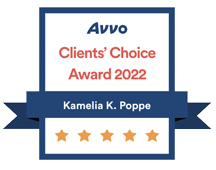 Avvo Clients' Choice Award 2022 | Kamelia K. Poppe